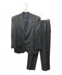 COMME des GARCONS HOMME（コムデギャルソン オム）の古着「リネンテーラードセットアップ」｜ブラック