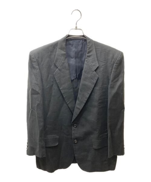 COMME des GARCONS HOMME（コムデギャルソン オム）COMME des GARCONS HOMME (コムデギャルソン オム) リネンテーラードセットアップ ブラック サイズ:Sの古着・服飾アイテム