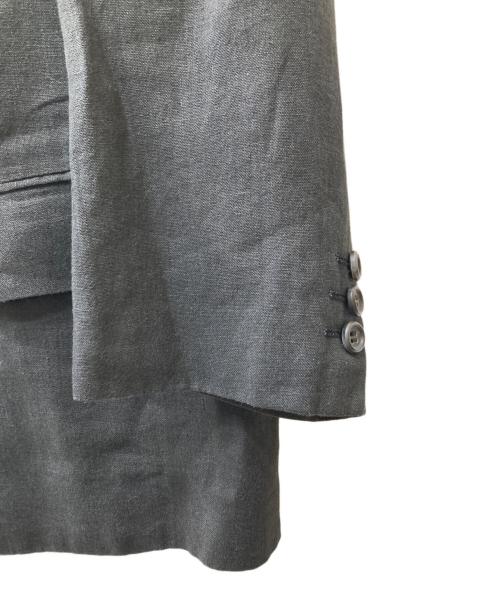 COMME des GARCONS HOMME（コムデギャルソン オム）COMME des GARCONS HOMME (コムデギャルソン オム) リネンテーラードセットアップ ブラック サイズ:Sの古着・服飾アイテム