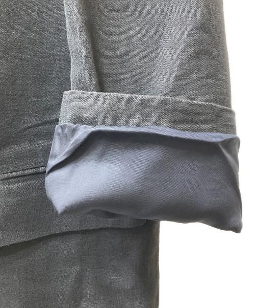 COMME des GARCONS HOMME（コムデギャルソン オム）COMME des GARCONS HOMME (コムデギャルソン オム) リネンテーラードセットアップ ブラック サイズ:Sの古着・服飾アイテム