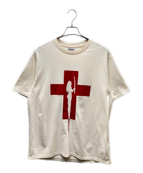 EMEW CV（エミュー）EMEW CV (エミュー) BLADE T-Shirt アイボリー サイズ:SIZE Lの古着・服飾アイテム