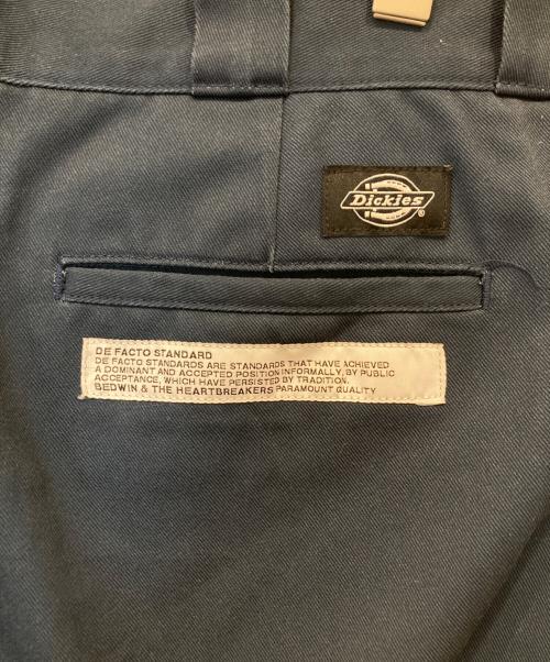 Dickies（ディッキーズ）Dickies (ディッキーズ) BEDWIN &THE HEARTBREAKERS (ベドウィンアンドザ ハートブレイカーズ) T/C PANTS “THUNDERS”/ワークパンツ ネイビー サイズ:3の古着・服飾アイテム