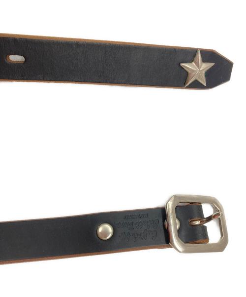 Schott（ショット）Schott (ショット) PERFECT BELT NARROW スタースタッズ ナローベルト ブラック サイズ:36の古着・服飾アイテム