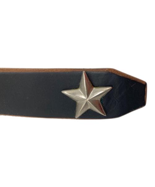 Schott（ショット）Schott (ショット) PERFECT BELT NARROW スタースタッズ ナローベルト ブラック サイズ:36の古着・服飾アイテム