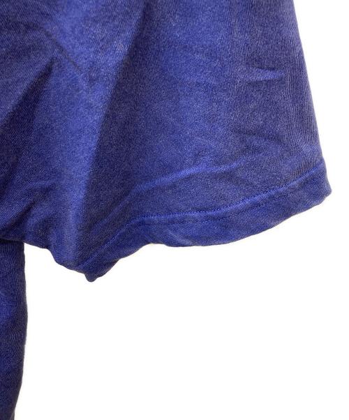 MM6 Maison Margiela（エムエムシックスメゾンマルジェラ）MM6 Maison Margiela (エムエムシックスメゾンマルジェラ) Supreme (シュプリーム) 26SS Split S/S Tee Navy 再構築プリントTシャツ ネイビー サイズ:Mの古着・服飾アイテム
