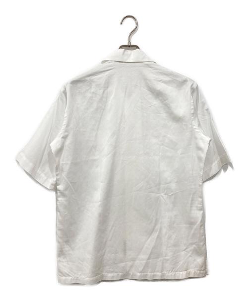 MAISON et VOYAGE（メゾンエボヤージュ）MAISON et VOYAGE (メゾンエボヤージュ) コットンオープンカラーシャツ ホワイト サイズ:Sの古着・服飾アイテム