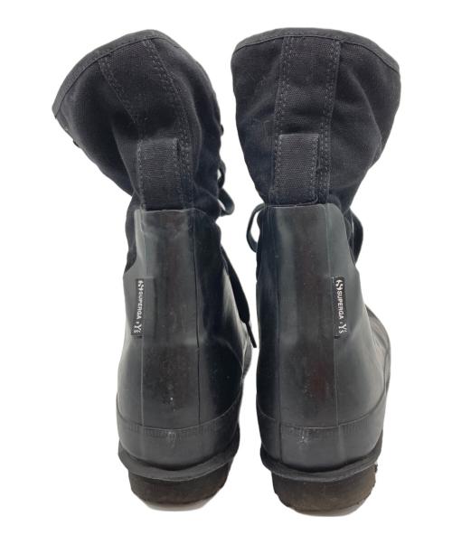SUPERGA（スペルガ）SUPERGA (スペルガ) Y's (ワイズ) MEN's BOOTS/レースアップブーツ ブラック サイズ:SIZE ４０の古着・服飾アイテム