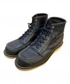 RED WINGレッドウィング）の古着「IRISH SETTER 6' MOC-TOE/ワークブーツ」｜ブラック