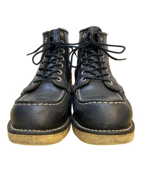 RED WING（レッドウィング）RED WING (レッドウィング) IRISH SETTER 6' MOC-TOE/ワークブーツ ブラック サイズ:US6 1/2の古着・服飾アイテム