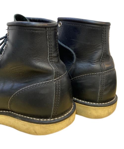 RED WING（レッドウィング）RED WING (レッドウィング) IRISH SETTER 6' MOC-TOE/ワークブーツ ブラック サイズ:US6 1/2の古着・服飾アイテム