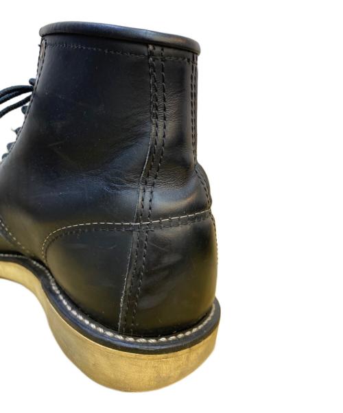 RED WING（レッドウィング）RED WING (レッドウィング) IRISH SETTER 6' MOC-TOE/ワークブーツ ブラック サイズ:US6 1/2の古着・服飾アイテム