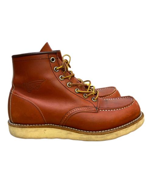 RED WING（レッドウィング）RED WING (レッドウィング) 6-inch Classic Moc/ワークブーツ ブラウン サイズ:6 1/2の古着・服飾アイテム