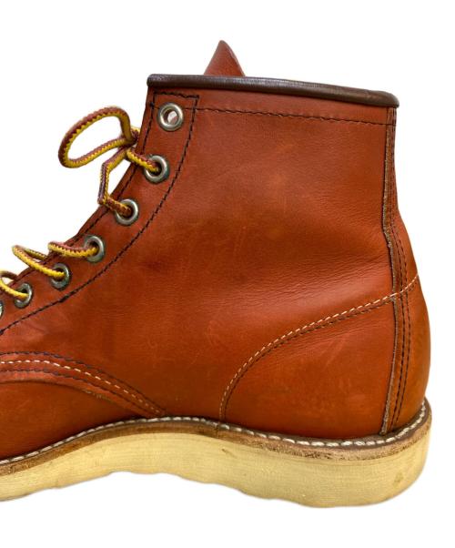 RED WING（レッドウィング）RED WING (レッドウィング) 6-inch Classic Moc/ワークブーツ ブラウン サイズ:6 1/2の古着・服飾アイテム