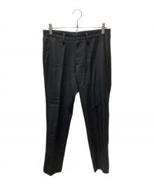 Y's（ワイズ）の古着「14AW ウールギャバ サイドライン スラックス」