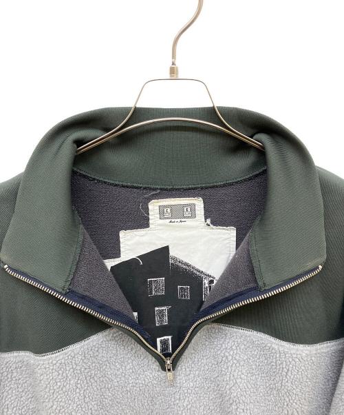 C.E（シーイー）C.E (シーイー) FLEECE HALF ZIP SWEAT/フリースハーフジップスウェット グレー サイズ:Lの古着・服飾アイテム