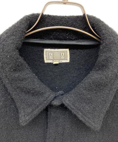C.E（シーイー）C.E (シーイー) ウールシャツジャケット ブラック サイズ:Lの古着・服飾アイテム