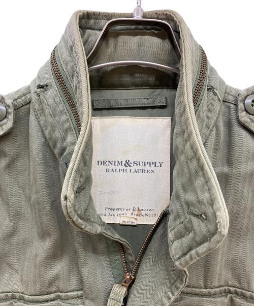 Denim & Supply Ralph Lauren（デニム＆サプライ ラルフローレン）Denim & Supply Ralph Lauren (デニム＆サプライ ラルフローレン) M-65 フィールドジャケット オリーブ サイズ:Ｓの古着・服飾アイテム