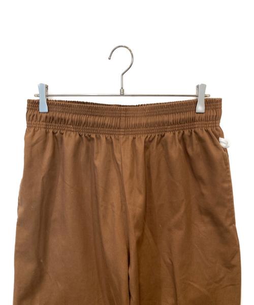 COOKMAN（クックマン）COOKMAN (クックマン) FAT BURGER emiwide Chocolate Chef Pants/セミワイドシェフパンツ ブラウン サイズ:Lの古着・服飾アイテム
