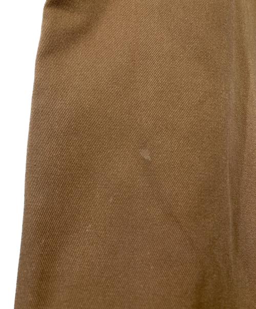 COOKMAN（クックマン）COOKMAN (クックマン) FAT BURGER emiwide Chocolate Chef Pants/セミワイドシェフパンツ ブラウン サイズ:Lの古着・服飾アイテム