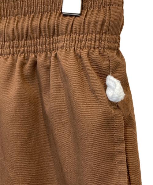 COOKMAN（クックマン）COOKMAN (クックマン) FAT BURGER emiwide Chocolate Chef Pants/セミワイドシェフパンツ ブラウン サイズ:Lの古着・服飾アイテム