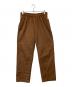 COOKMAN（クックマン）の古着「emiwide Chocolate Chef Pants/セミワイドシェフパンツ」｜ブラウン