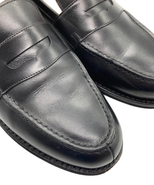 Jalan Sriwijaya（ジャランスリウァヤ）Jalan Sriwijaya (ジャランスリウァヤ) GARUDA コインローファー ブラック サイズ:7の古着・服飾アイテム