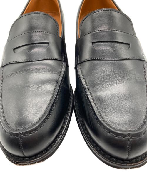 Jalan Sriwijaya（ジャランスリウァヤ）Jalan Sriwijaya (ジャランスリウァヤ) GARUDA コインローファー ブラック サイズ:7の古着・服飾アイテム