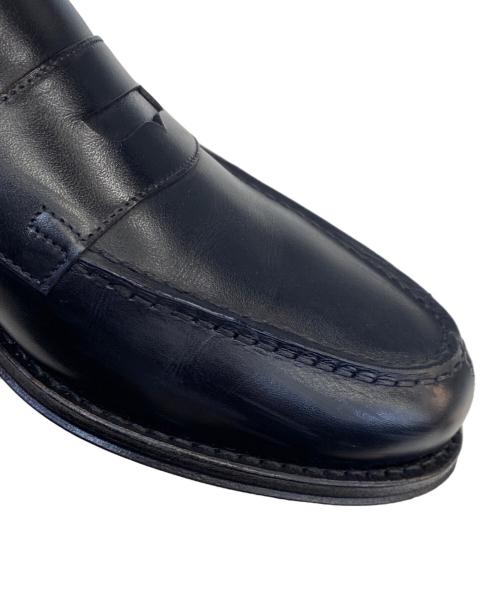 Jalan Sriwijaya（ジャランスリウァヤ）Jalan Sriwijaya (ジャランスリウァヤ) GARUDA コインローファー ブラック サイズ:7の古着・服飾アイテム