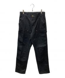 CarHartt（カーハート）の古着「DOUBLE KNEE PANT /ダブルニーパンツ」｜ブラック