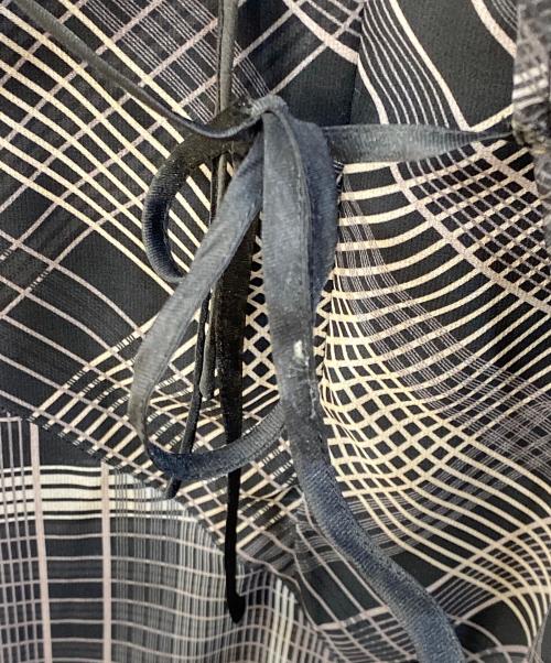 Ameri（アメリ）Ameri (アメリ) MEDI STRAIN CHECK DRESS チェックアンサンブルワンピース ブラック サイズ:Mの古着・服飾アイテム