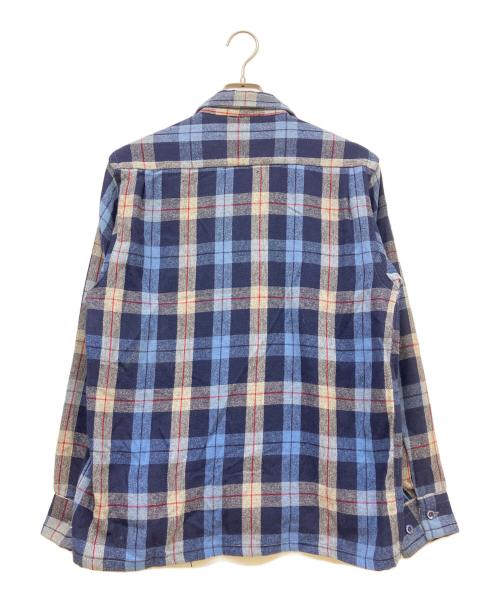 REIS（レイス）REIS (レイス) ヴィンテージチェックネルシャツ ネイビー サイズ:SIZE 15-15 1/2の古着・服飾アイテム