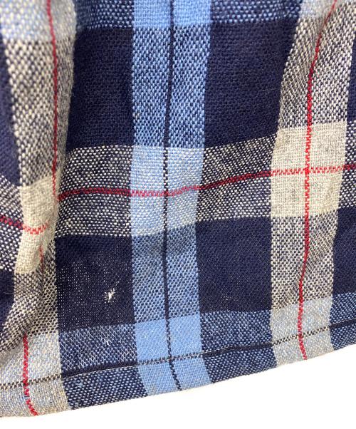 REIS（レイス）REIS (レイス) ヴィンテージチェックネルシャツ ネイビー サイズ:SIZE 15-15 1/2の古着・服飾アイテム