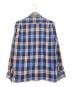REIS (レイス) ヴィンテージチェックネルシャツ ネイビー サイズ:SIZE 15-15 1/2：5000円