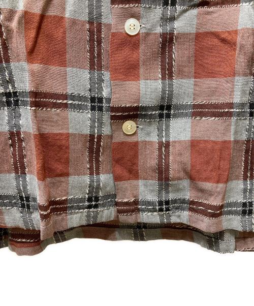 WASHINGTON DEE CEE（ワシントンディーシー）WASHINGTON DEE CEE (ワシントンディーシー) ヴィンテージチェックシャツ ブラウン サイズ:Mの古着・服飾アイテム