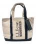 L.L.Bean（エルエルビーン）の古着「NH X L.L.BEAN . TOTE-M コラボキャンバストートバッグ」