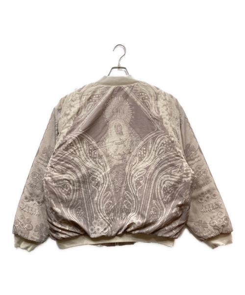 BUENA VISTA（ブエナビスタ）BUENA VISTA (ブエナビスタ) Maria`s tassel MA-1 中綿ジャケット グレー サイズ:Mの古着・服飾アイテム
