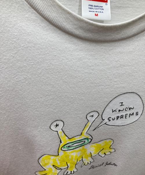 SUPREME（シュプリーム）Supreme (シュプリーム) ダニエルジョンストン プリントTシャツ ホワイト サイズ:Mの古着・服飾アイテム
