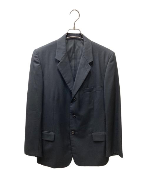 Y's for men（ワイズフォーメン）Y'S for men (ワイズフォーメン) ウールギャバ 3Bセットアップスーツ ブラック サイズ:2の古着・服飾アイテム