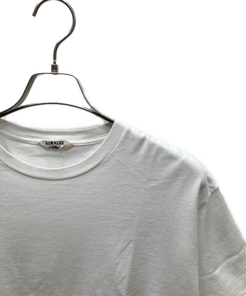 AURALEE（オーラリー）AURALEE (オーラリー) Ron Herman (ロンハーマン) コラボTシャツ ホワイト サイズ:1の古着・服飾アイテム