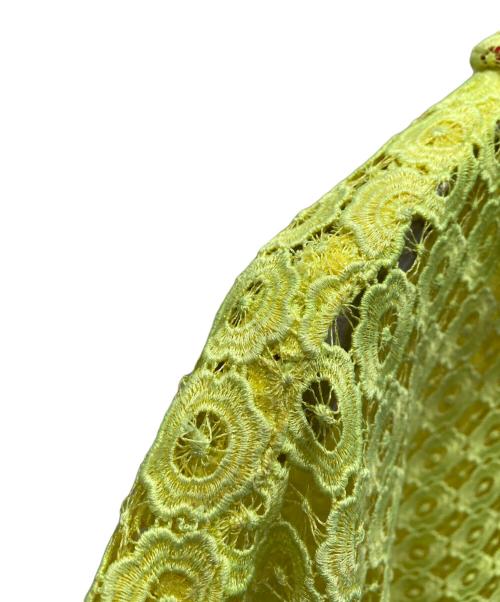FACETASM（ファセッタズム）FACETASM (ファセッタズム) LACE WIDE SHIRT レースワイドシャツ イエロー サイズ:1の古着・服飾アイテム
