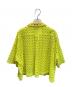 FACETASM (ファセッタズム) LACE WIDE SHIRT レースワイドシャツ イエロー サイズ:1：6000円