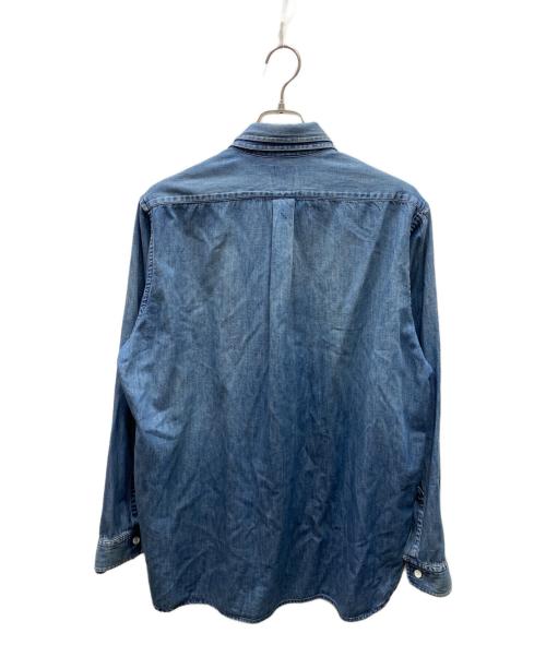 Needles（ニードルズ）Needles (ニードルズ) ダブルカーラーシャンブレーシャツ ブルー サイズ:Sの古着・服飾アイテム