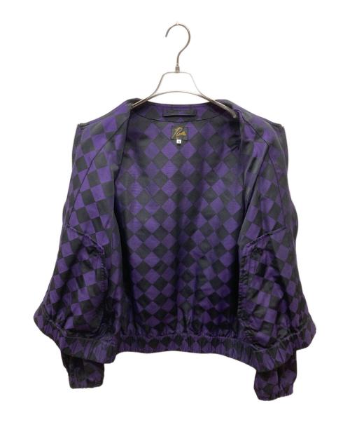 Needles（ニードルズ）Needles (ニードルズ) Checked Jacket/チェックドジャケット パープル サイズ:Mの古着・服飾アイテム