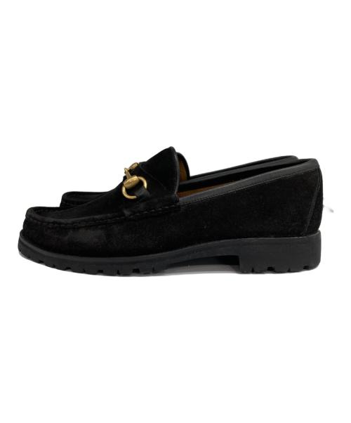 GUCCI（グッチ）GUCCI (グッチ) ホースビットローファー ブラック サイズ:6 1/2の古着・服飾アイテム