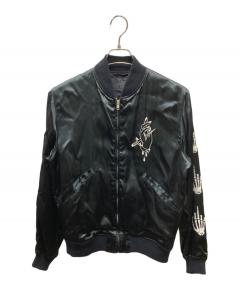 中古・古着通販】THE BONEZ (ザボーンズ) MA-1ジャケット ブラック