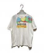 KAPITALキャピタル）の古着「No nukesプリントTシャツ」｜ホワイト