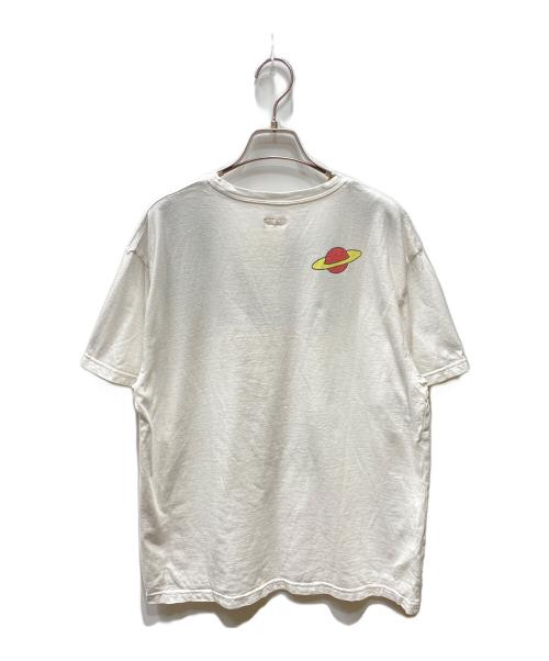 KAPITAL（キャピタル）KAPITAL (キャピタル) No nukesプリントTシャツ ホワイト サイズ:4の古着・服飾アイテム