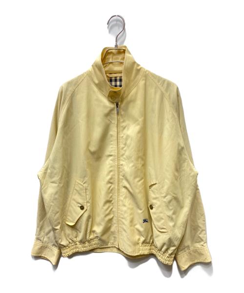 Burberry's（バーバリー）Burberry's (バーバリー) 裏地ノバチェック スイングトップ イエロー サイズ:Mの古着・服飾アイテム