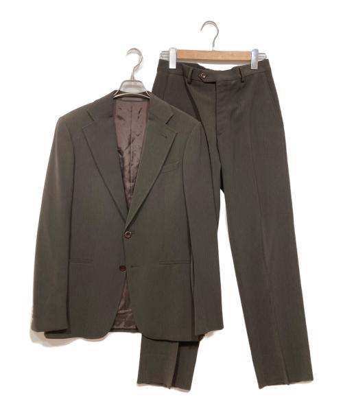 ARMANI COLLEZIONI（アルマーニ コレツィオーニ）ARMANI COLLEZIONI (アルマーニ コレツィオーニ) セットアップスーツ ブラウン サイズ:46の古着・服飾アイテム