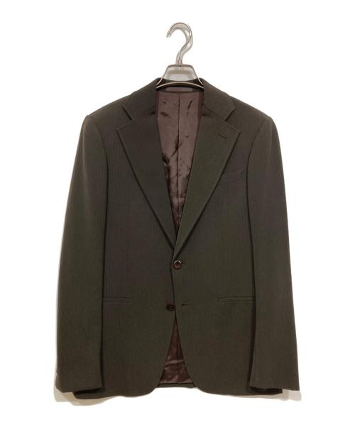 ARMANI COLLEZIONI（アルマーニ コレツィオーニ）ARMANI COLLEZIONI (アルマーニ コレツィオーニ) セットアップスーツ ブラウン サイズ:46の古着・服飾アイテム